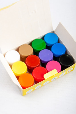 Гуаш, 12 кольорів, по 10 мл